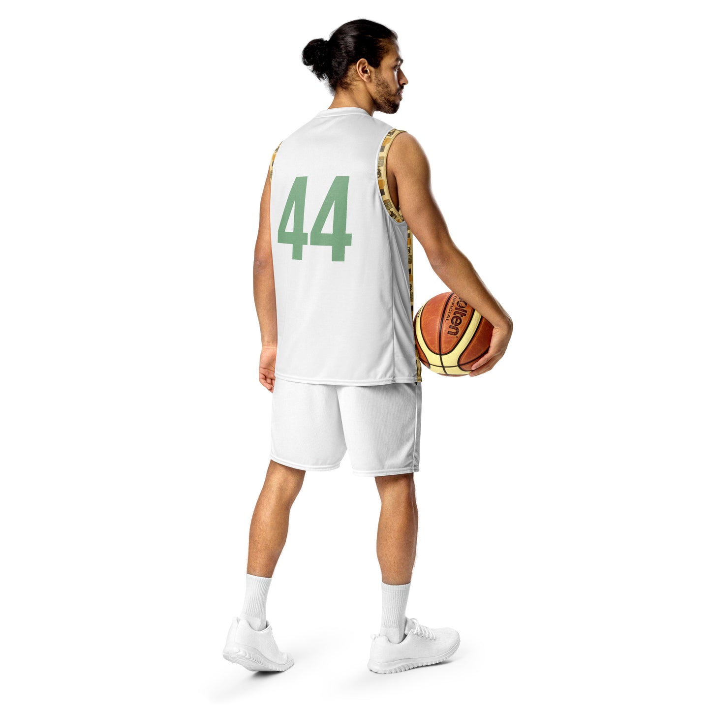 Extra Virgin - Recycled unisex basketball jersey