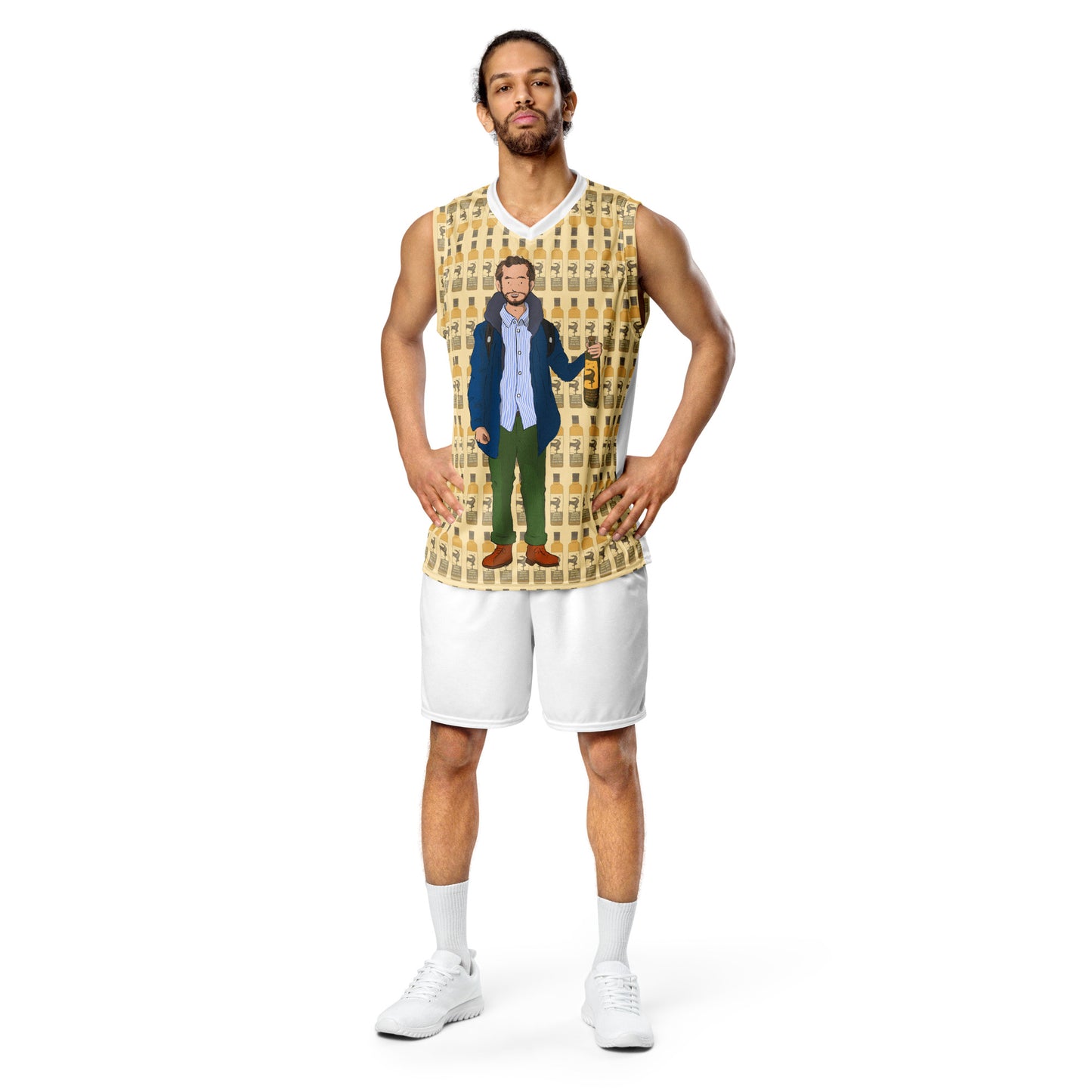 Extra Virgin - Recycled unisex basketball jersey