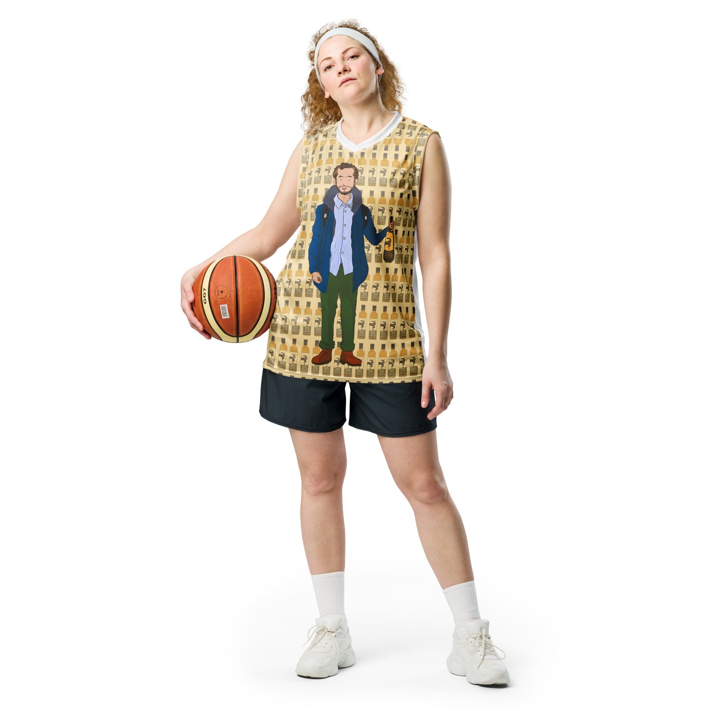Extra Virgin - Recycled unisex basketball jersey