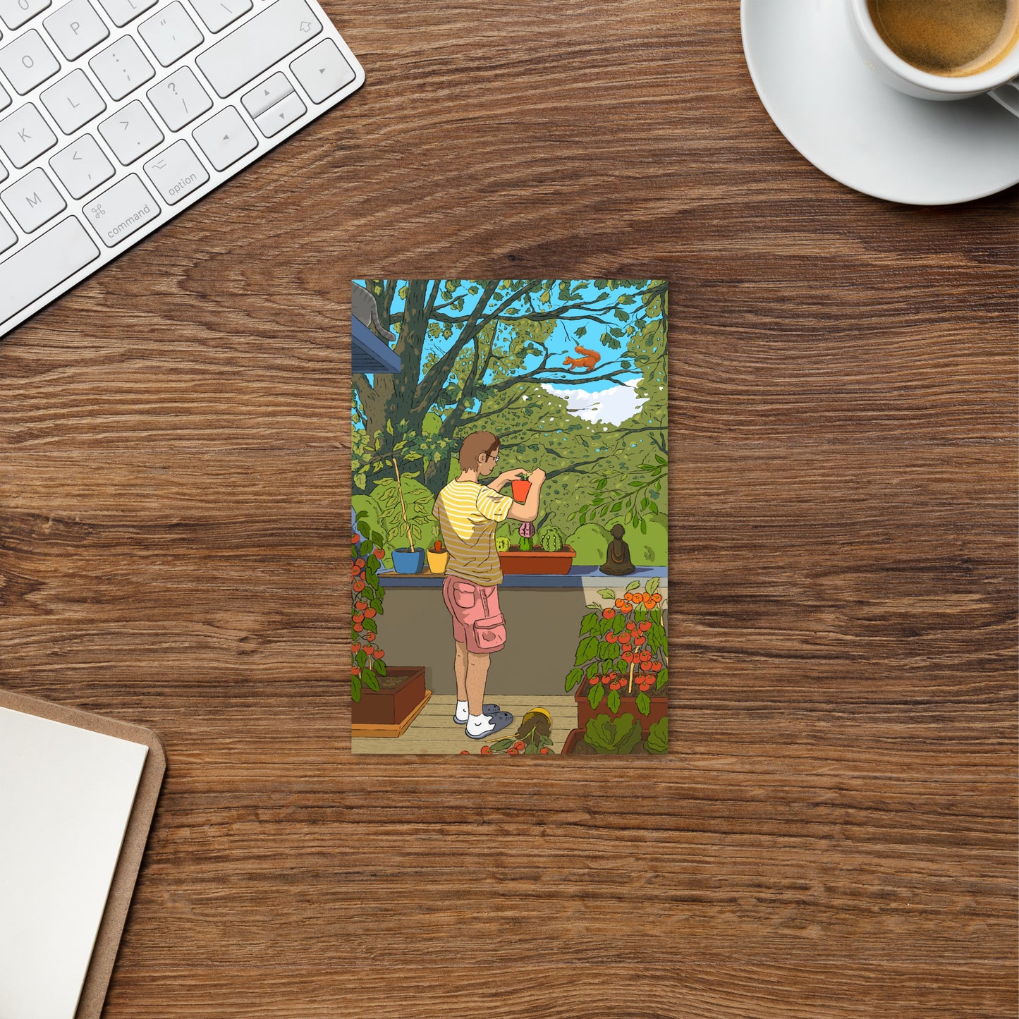 Oktay's Tomatoes - Postcard